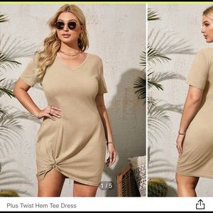Women’s Plus Tulip Hem Dress